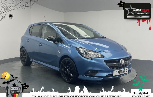 Used 2018 BLUE VAUXHALL CORSA for sale in Manchester