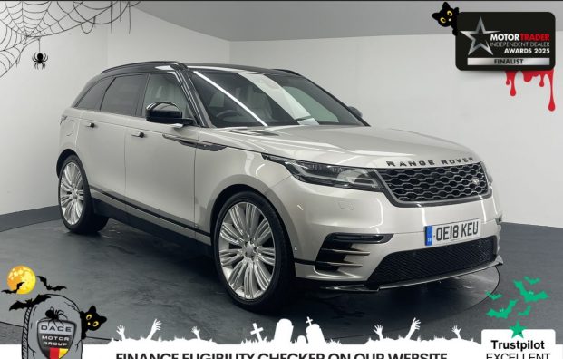 Used 2018 GOLD LAND ROVER RANGE ROVER VELAR for sale in Manchester