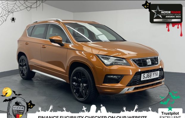 Used 2018 ORANGE SEAT ATECA for sale in Manchester