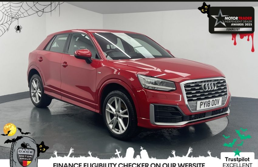 Used 2018 RED AUDI Q2 for sale in Manchester