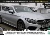 Used 2018 SILVER MERCEDES-BENZ C-CLASS for sale in Manchester