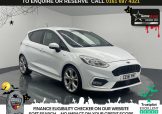 Used 2018 WHITE FORD FIESTA for sale in Manchester