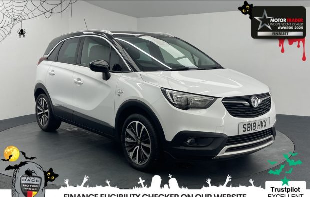 Used 2018 WHITE VAUXHALL CROSSLAND X for sale in Manchester