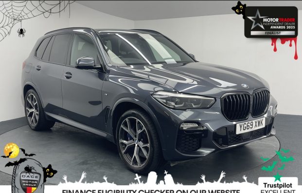 Used 2019 GREY BMW X5 for sale in Manchester