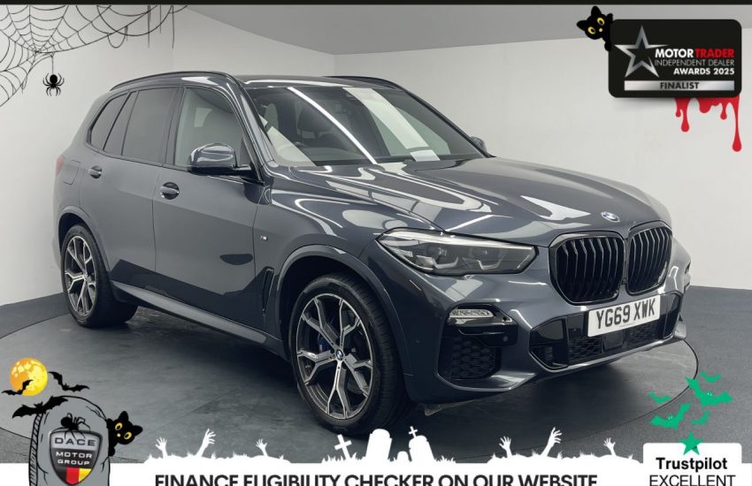 Used 2019 GREY BMW X5 for sale in Manchester