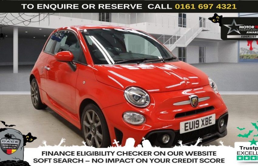 Used 2019 RED ABARTH 595 for sale in Manchester