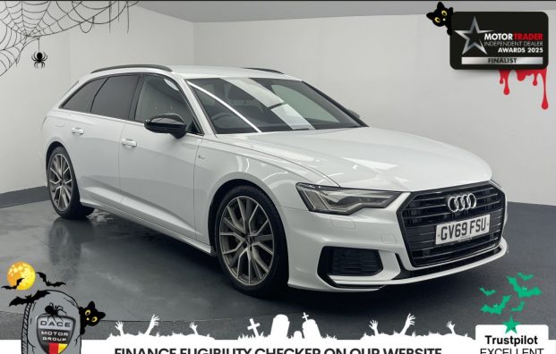 Used 2019 WHITE AUDI A6 AVANT for sale in Manchester
