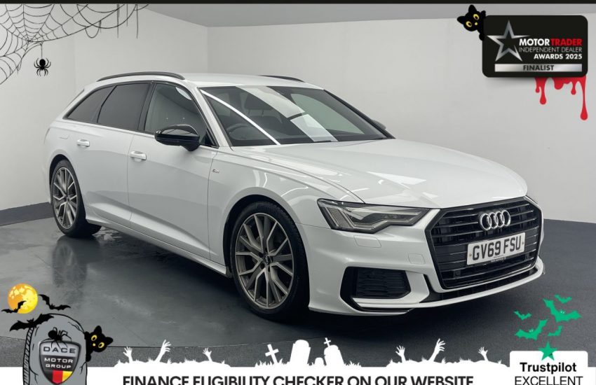 Used 2019 WHITE AUDI A6 AVANT for sale in Manchester