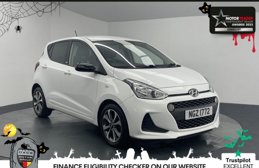 Used 2019 WHITE HYUNDAI I10 for sale in Manchester