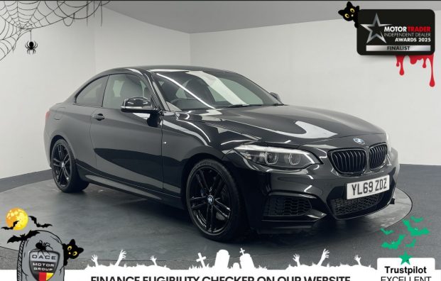 Used 2020 BLACK BMW 2 SERIES for sale in Manchester