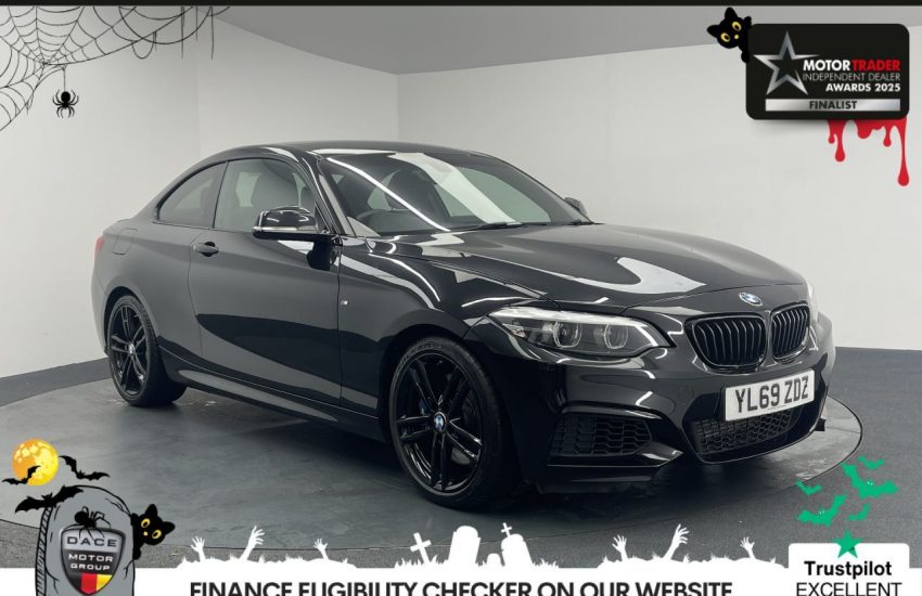 Used 2020 BLACK BMW 2 SERIES for sale in Manchester