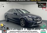 Used 2020 BLUE MERCEDES-BENZ C-CLASS for sale in Manchester