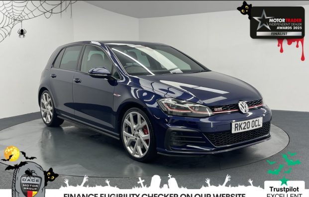 Used 2020 BLUE VOLKSWAGEN GOLF for sale in Manchester