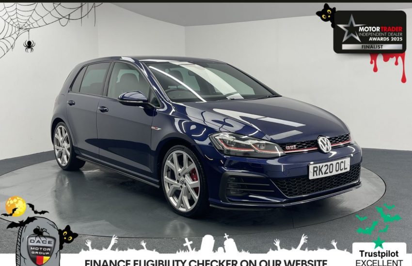 Used 2020 BLUE VOLKSWAGEN GOLF for sale in Manchester