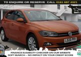 Used 2020 ORANGE VOLKSWAGEN POLO for sale in Manchester