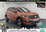 Used 2020 ORANGE VOLKSWAGEN T-CROSS for sale in Manchester