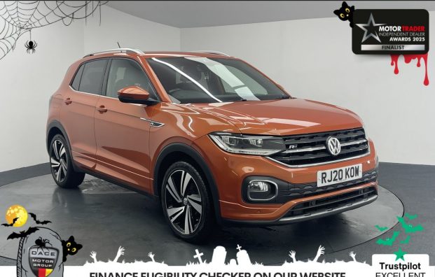 Used 2020 ORANGE VOLKSWAGEN T-CROSS for sale in Manchester