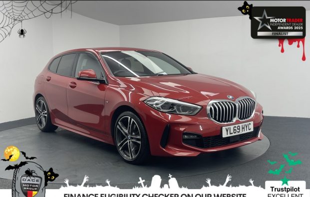 Used 2020 RED BMW 1 SERIES for sale in Manchester