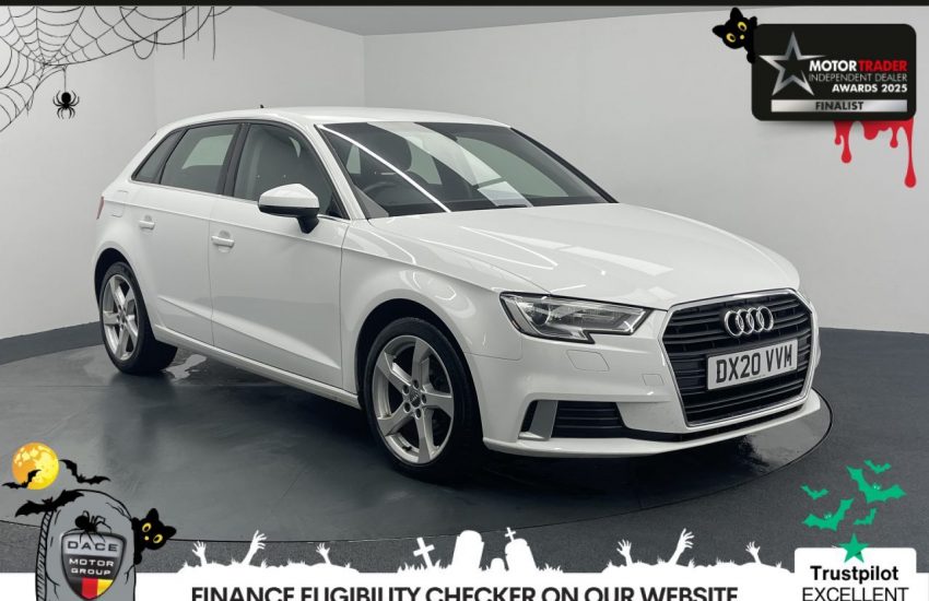 Used 2020 WHITE AUDI A3 for sale in Manchester