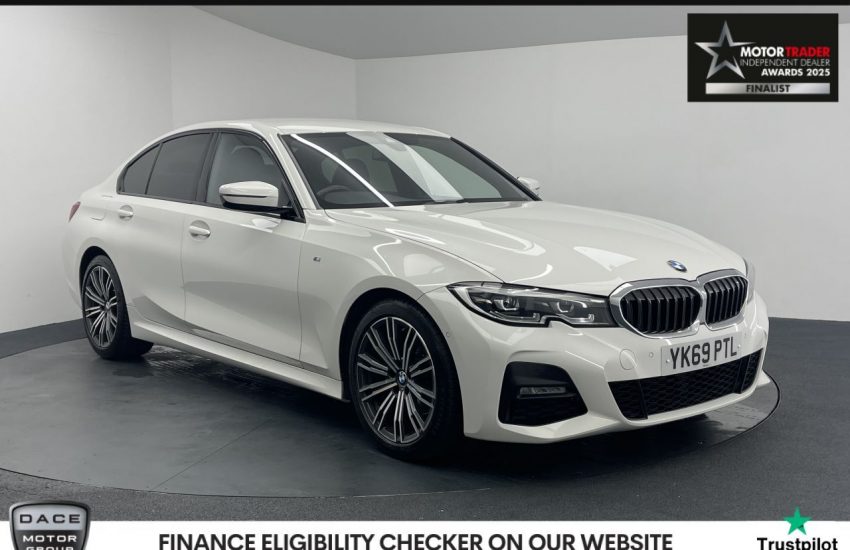 Used 2020 WHITE BMW 3 SERIES for sale in Manchester