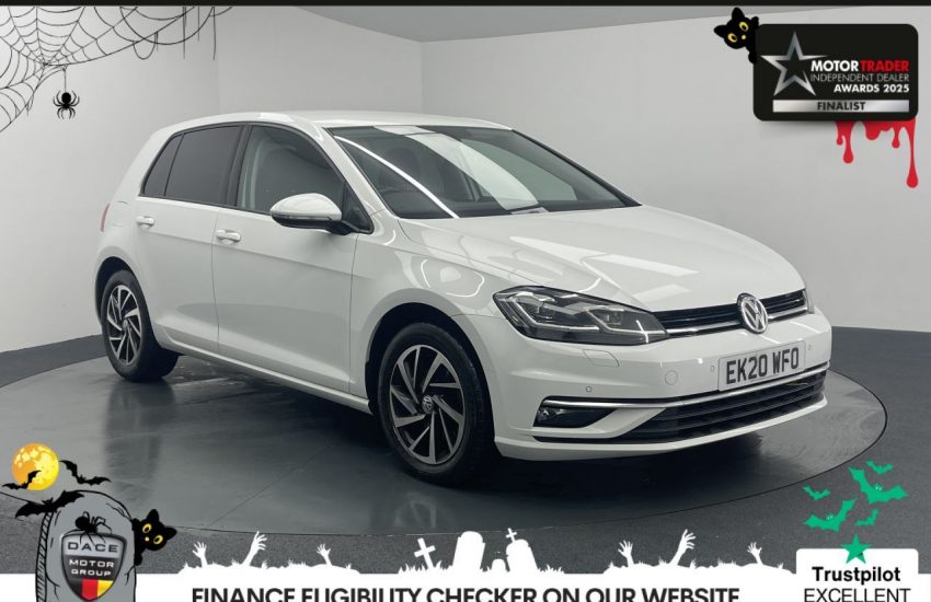 Used 2020 WHITE VOLKSWAGEN GOLF for sale in Manchester