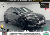 Used 2021 BLACK AUDI E-TRON for sale in Manchester