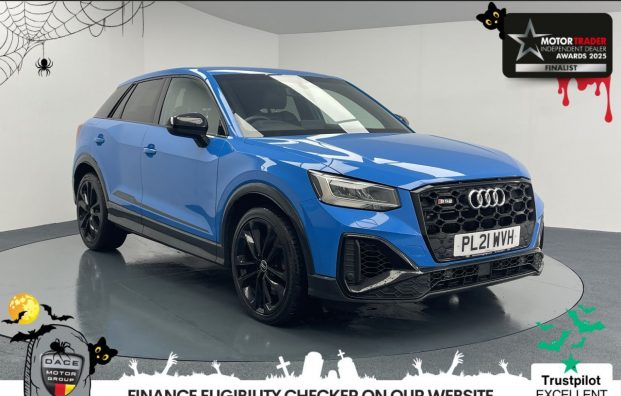 Used 2021 BLUE AUDI SQ2 for sale in Manchester