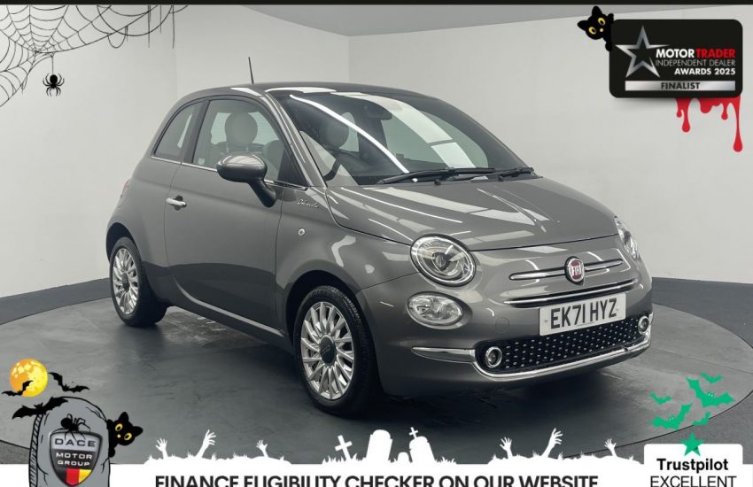 Used 2021 GREY FIAT 500 for sale in Manchester