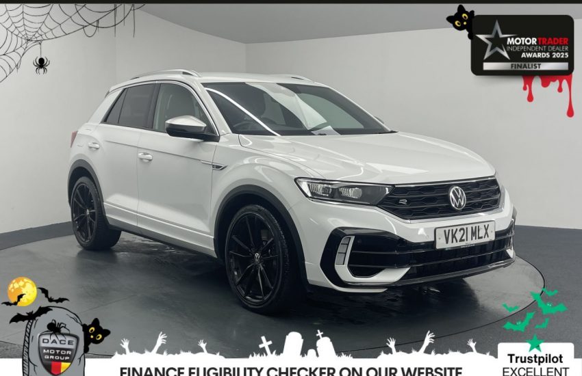 Used 2021 WHITE VOLKSWAGEN T-ROC for sale in Manchester