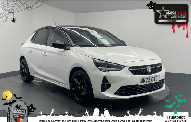 Used 2022 WHITE VAUXHALL CORSA for sale in Manchester