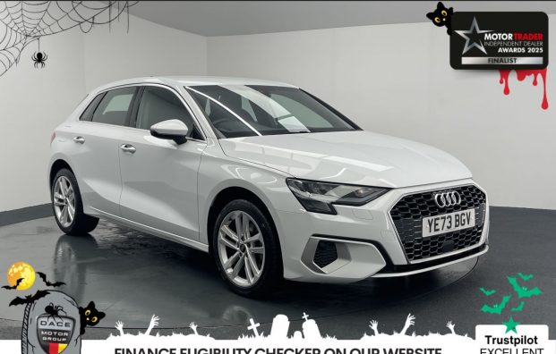 Used 2023 WHITE AUDI A3 for sale in Manchester