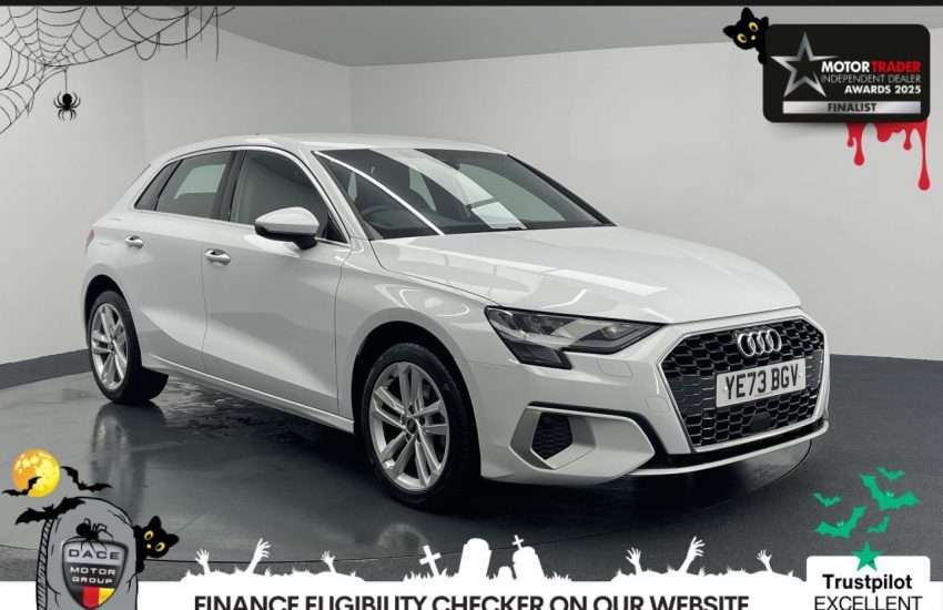 Used 2023 WHITE AUDI A3 for sale in Manchester
