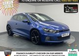 Used 2014 BLUE VOLKSWAGEN SCIROCCO for sale in Manchester