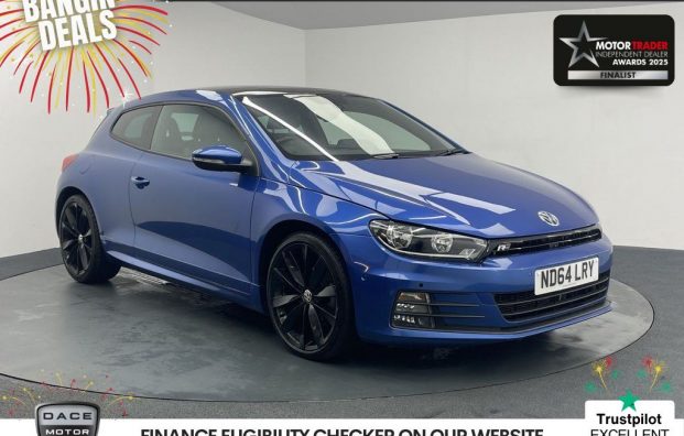Used 2014 BLUE VOLKSWAGEN SCIROCCO for sale in Manchester