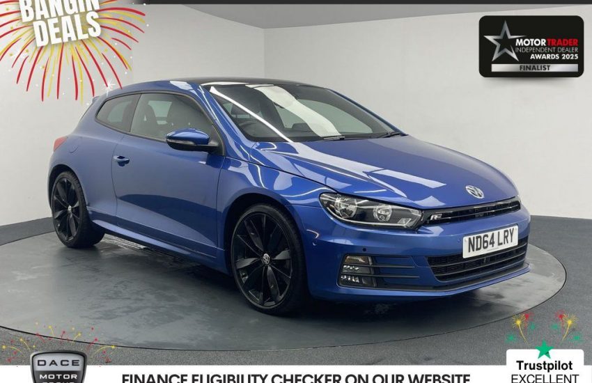Used 2014 BLUE VOLKSWAGEN SCIROCCO for sale in Manchester