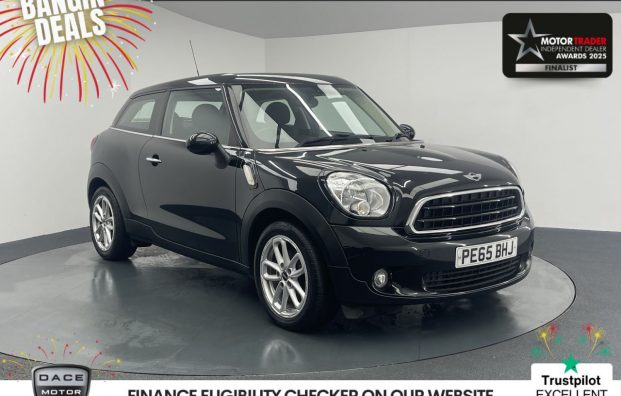 Used 2015 BLACK MINI PACEMAN COUPE for sale in Manchester