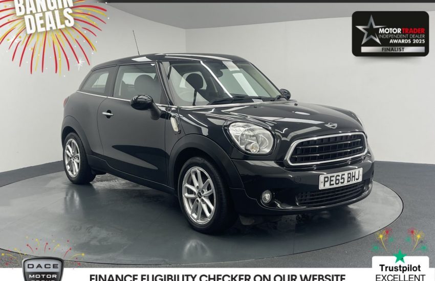 Used 2015 BLACK MINI PACEMAN COUPE for sale in Manchester