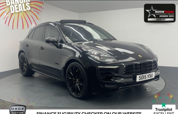 Used 2015 BLACK PORSCHE MACAN for sale in Manchester