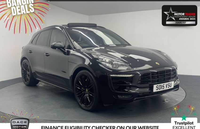 Used 2015 BLACK PORSCHE MACAN for sale in Manchester
