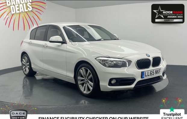 Used 2015 WHITE BMW 1 SERIES for sale in Manchester