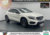 Used 2015 WHITE MERCEDES-BENZ GLA for sale in Manchester