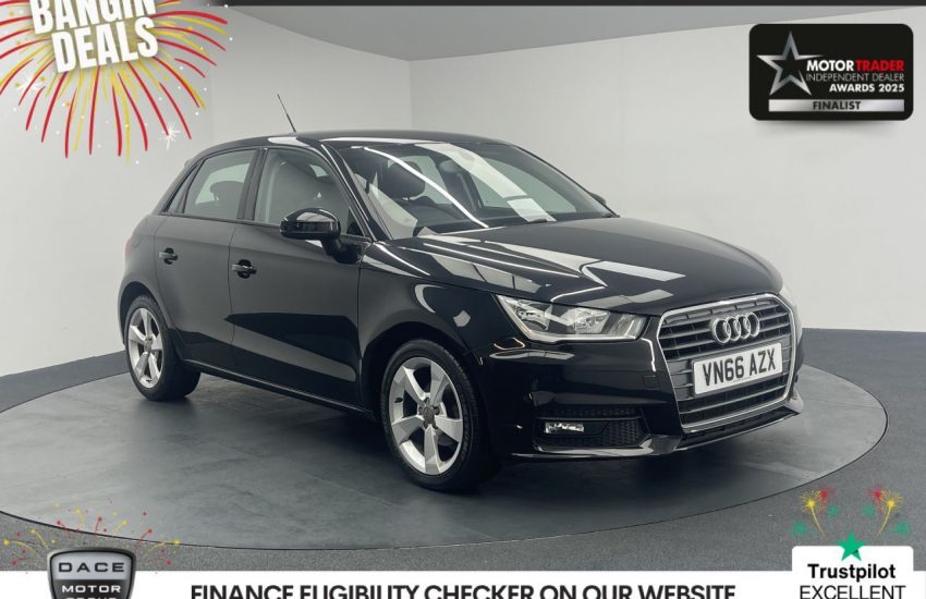 Used 2016 BLACK AUDI A1 for sale in Manchester