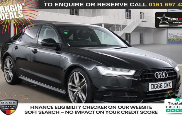 Used 2016 BLACK AUDI A6 SALOON for sale in Manchester