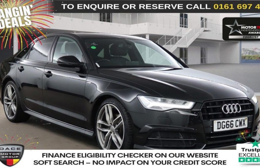 Used 2016 BLACK AUDI A6 SALOON for sale in Manchester