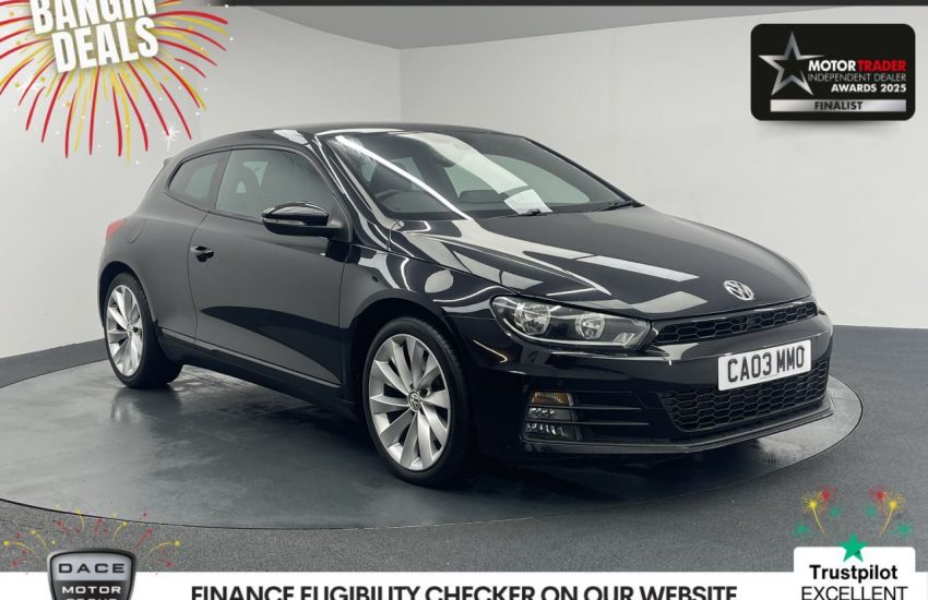 Used 2016 BLACK VOLKSWAGEN SCIROCCO for sale in Manchester