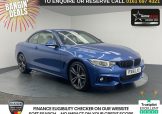Used 2016 BLUE BMW 4 SERIES for sale in Manchester