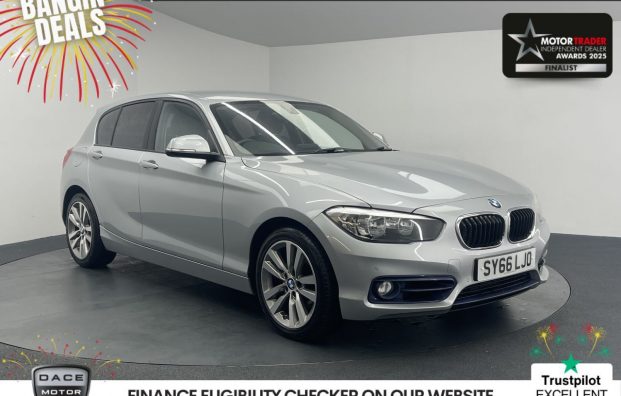 Used 2016 SILVER BMW 1 SERIES for sale in Manchester