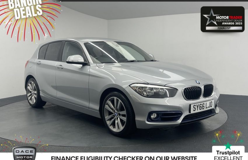 Used 2016 SILVER BMW 1 SERIES for sale in Manchester