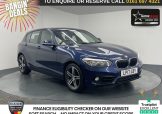 Used 2017 BLUE BMW 1 SERIES for sale in Manchester