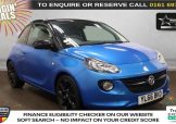 Used 2017 BLUE VAUXHALL ADAM for sale in Manchester